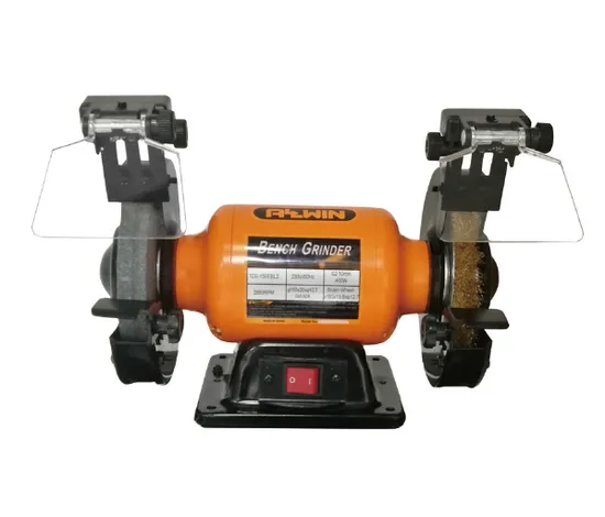 110V Bench Grinder 6 Inch with Wire Wheel for Rust Removal 