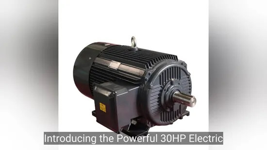 Powerful 30HP Electric Durable Geared Motor for Heavy