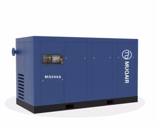 7.5kw 15HP 22kw 37kw 55kw Low Noise High Efficiency Electric Stationary Rotary Permanent Magnet VSD Screw Air Compressor