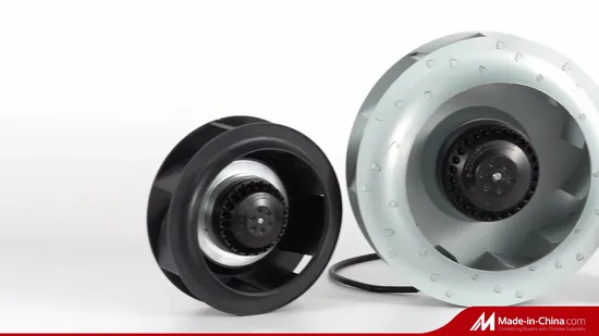 133mm External Rotor Motor Centrifugal Fan with Plastic Wheel 