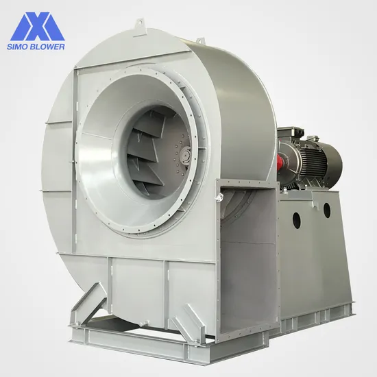 Customizable Flue Gas Emission Corrosion Resistant Industrial Centrifugal Fan Blower 