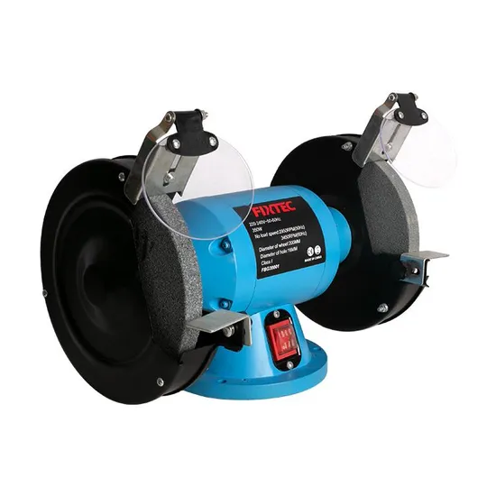 Fixtec 220V Power 350W Disc Diameter Electric Grinder Machine Mini Bench Grinder 
